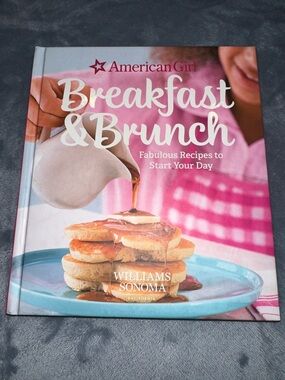 3/$10 American Girl Breakfast & Brunch Cookbook - Pink and Blue Cover
